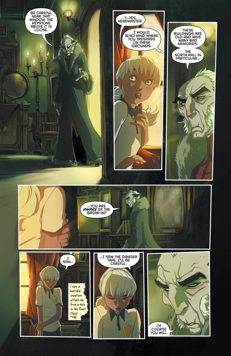Illustration for article titled Exclusive DC preview: Gotham Academy #4 delivers all-ages mystery and romance